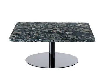 STONE TABLE - Square marble coffee table by Tom Dixon - view 2